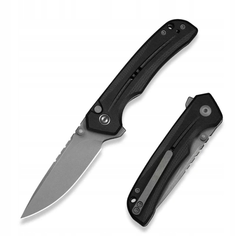 Nůž Civivi Tarask Black G10, Grey Stonewashed (C25023C-1)