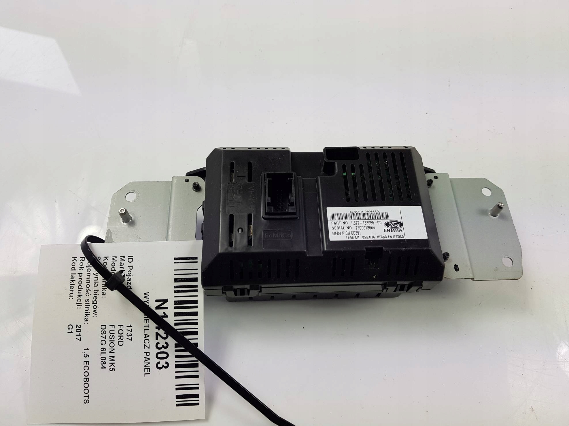 display PANEL H7T-18B955-CD FORD FUSION MK5