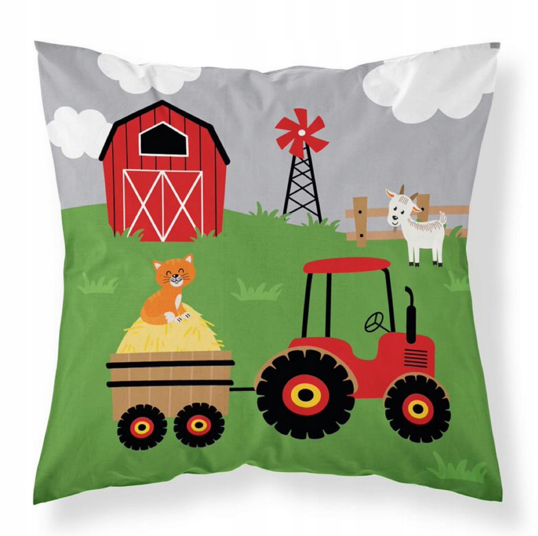 

Poszewka 40x40 ozdobna na poduszkę traktor
