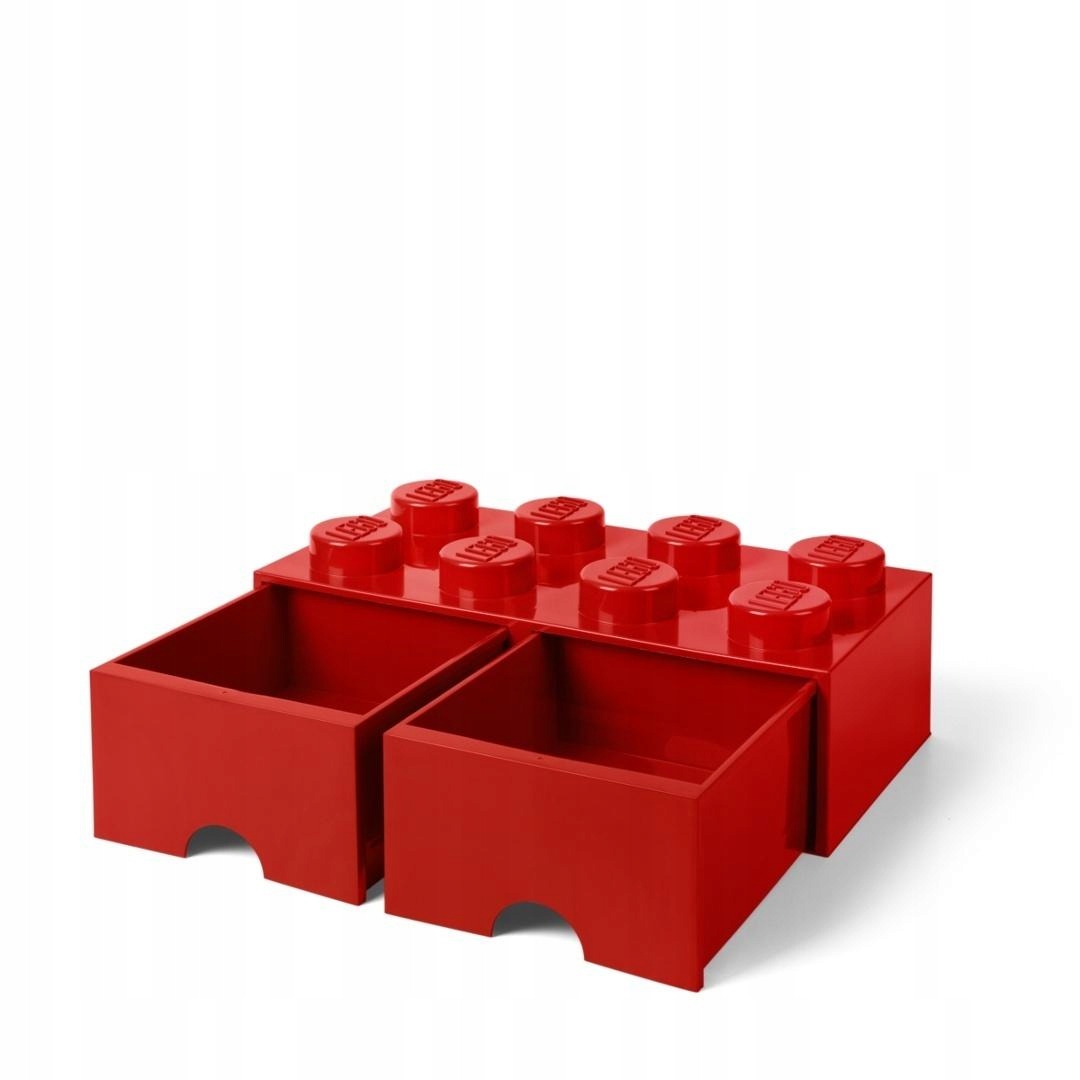 Lego(r) kontejner kostka se dvěma zásuvkami osmička Nhg