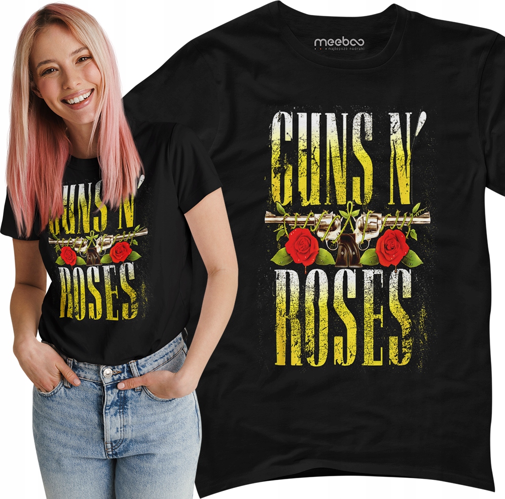 

Koszulka Tshirt Dla Niej Damska Guns N Roses