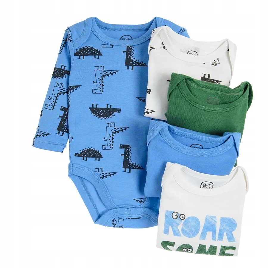 

Cool Club Body Długi Rękaw 5szt 6-9m 74cm Dinozaur