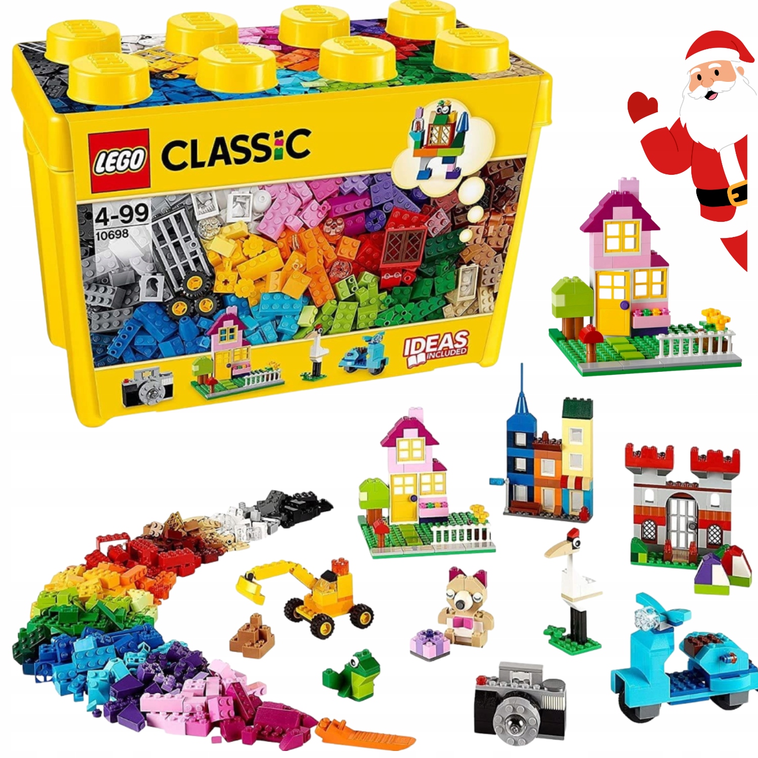 Lego Classic 10698 Kreatywne Klocki Duże Pudełko Dla Dzieci 2025