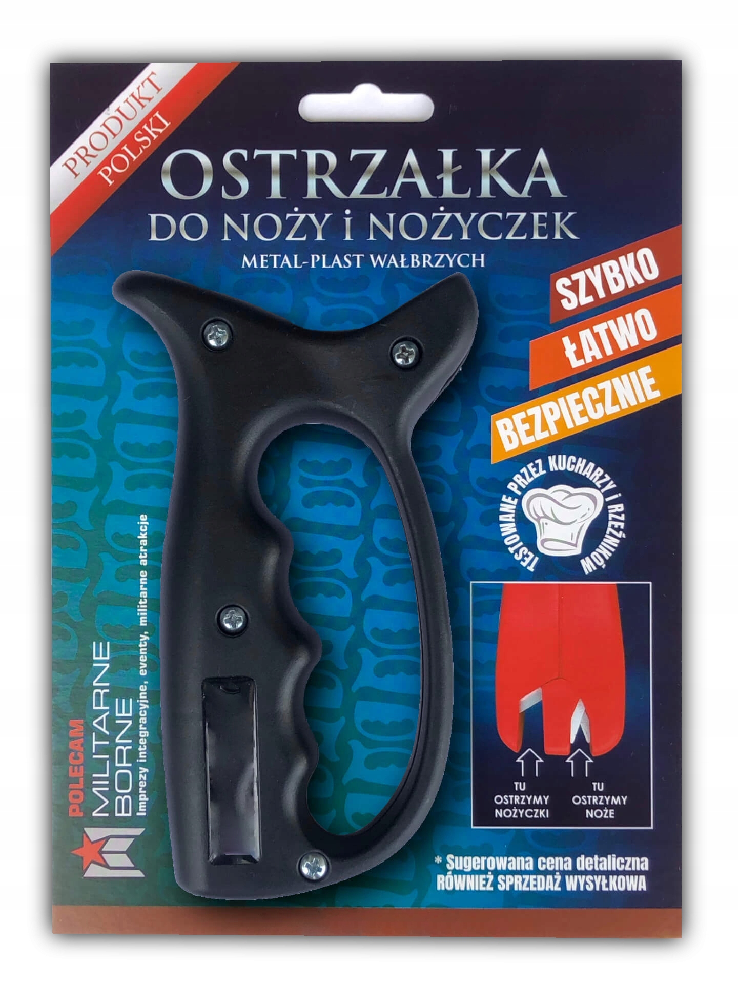 OSTRZAŁKA DO NOŻY I NOŻYCZEK - PRODUCENT EAN (GTIN) 5904576558208