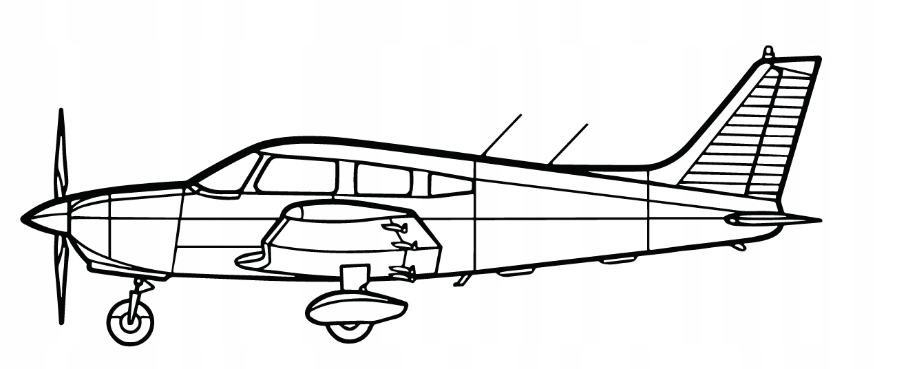nástěnná dekorace obraz PA-28