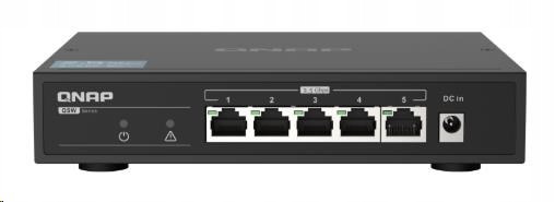 Qnap switch QSW-1105-5T (5x2, 5GbE, fanless) QSW-1105-5T
