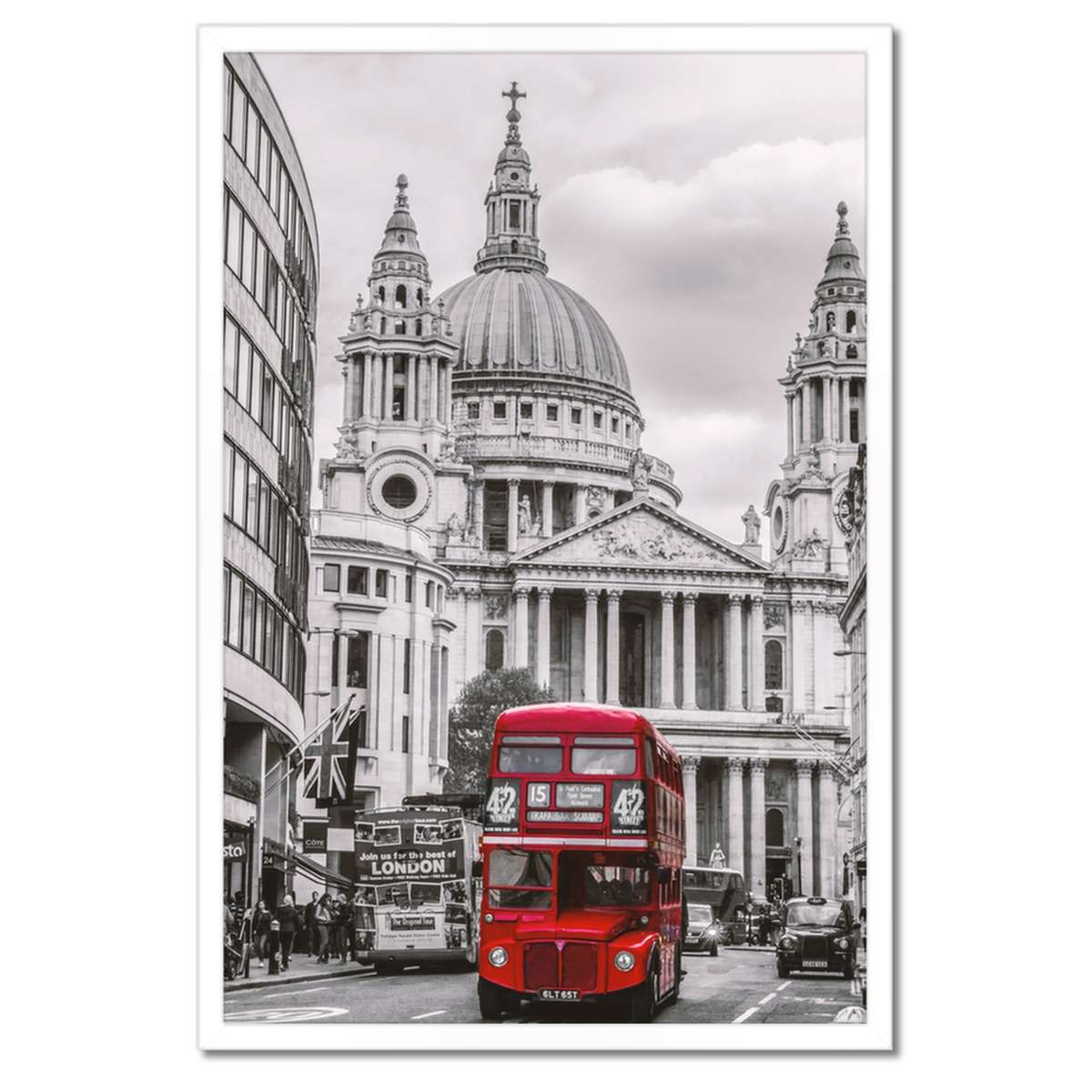 Plakáty v rámu 40x60 Londýn Velká Británie Uk