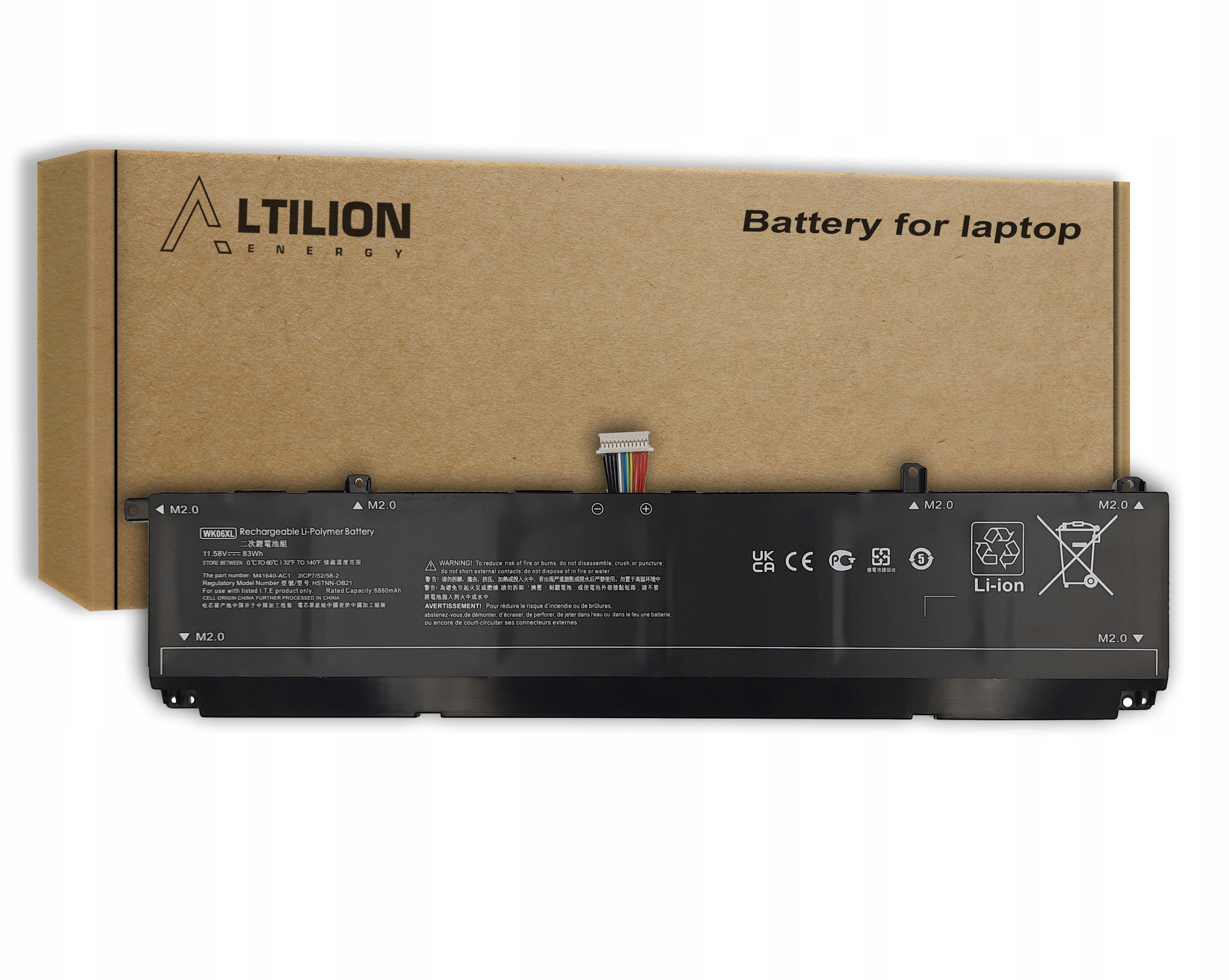 Batéria Altilion Energy WK06XL kompatibilná s Hp