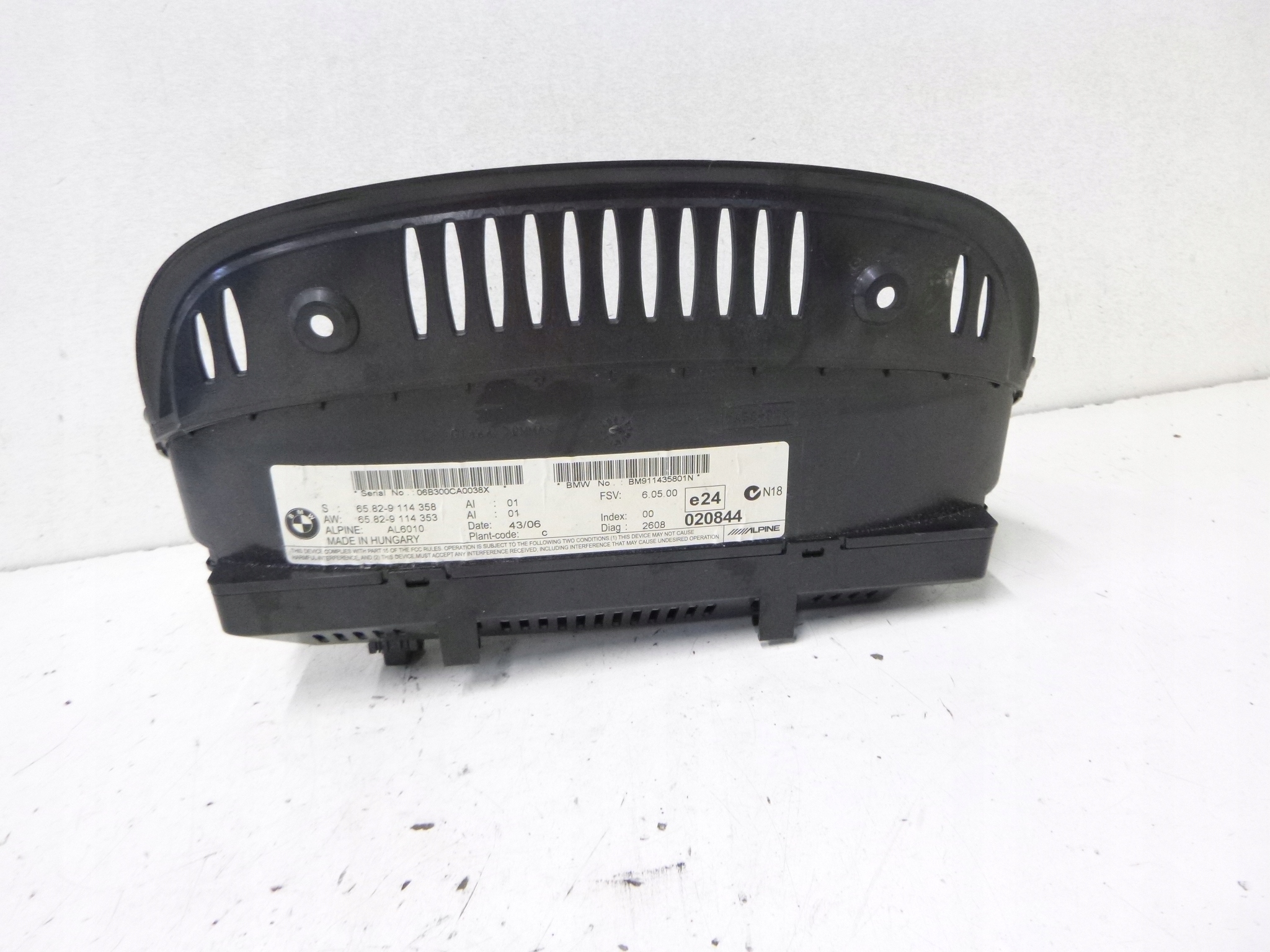 dials display Monitor BMW E61 E60 2.0D 05r.