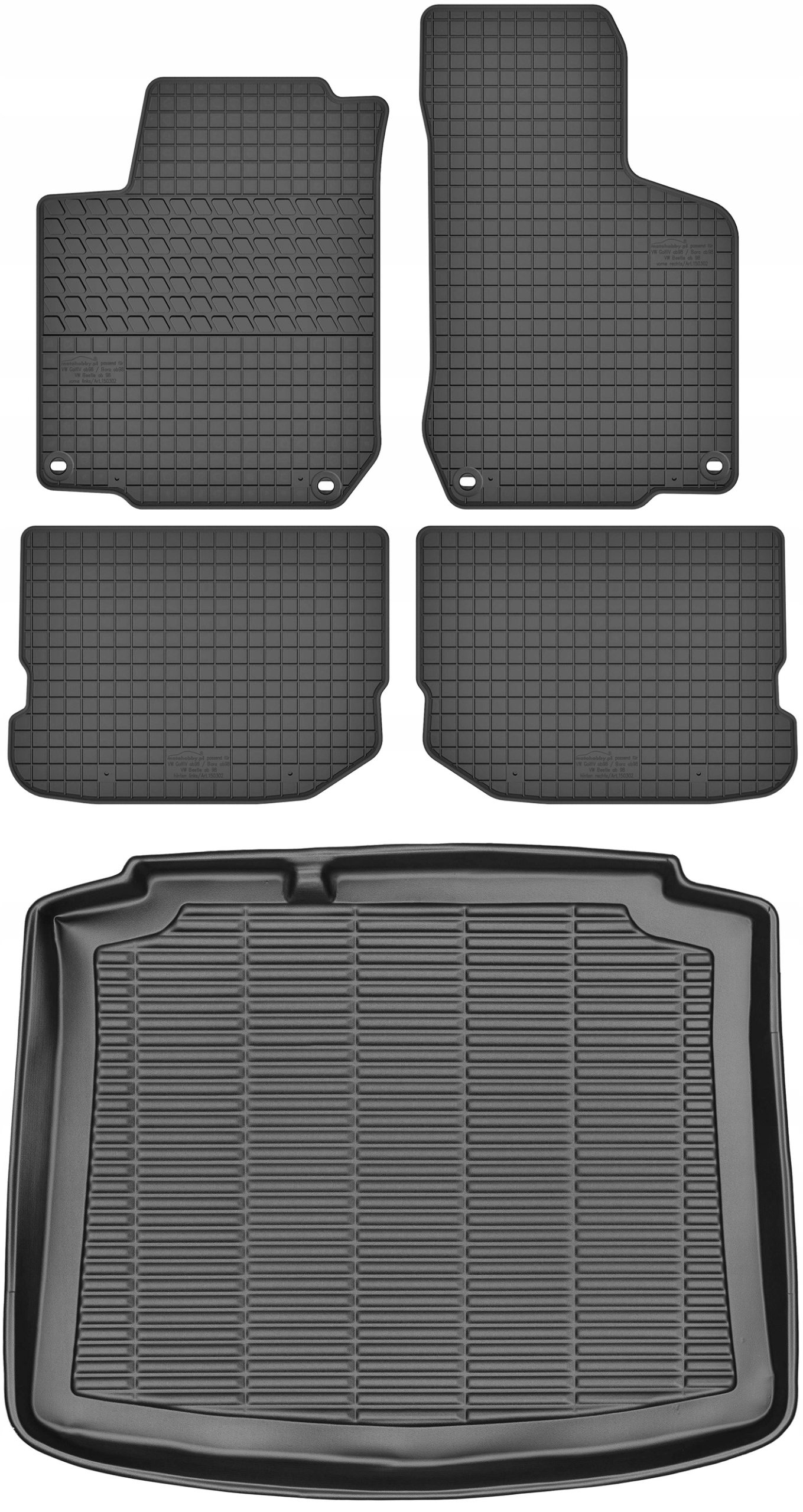 Vw Golf IV Hb 1997-2003 Koberec a kufor