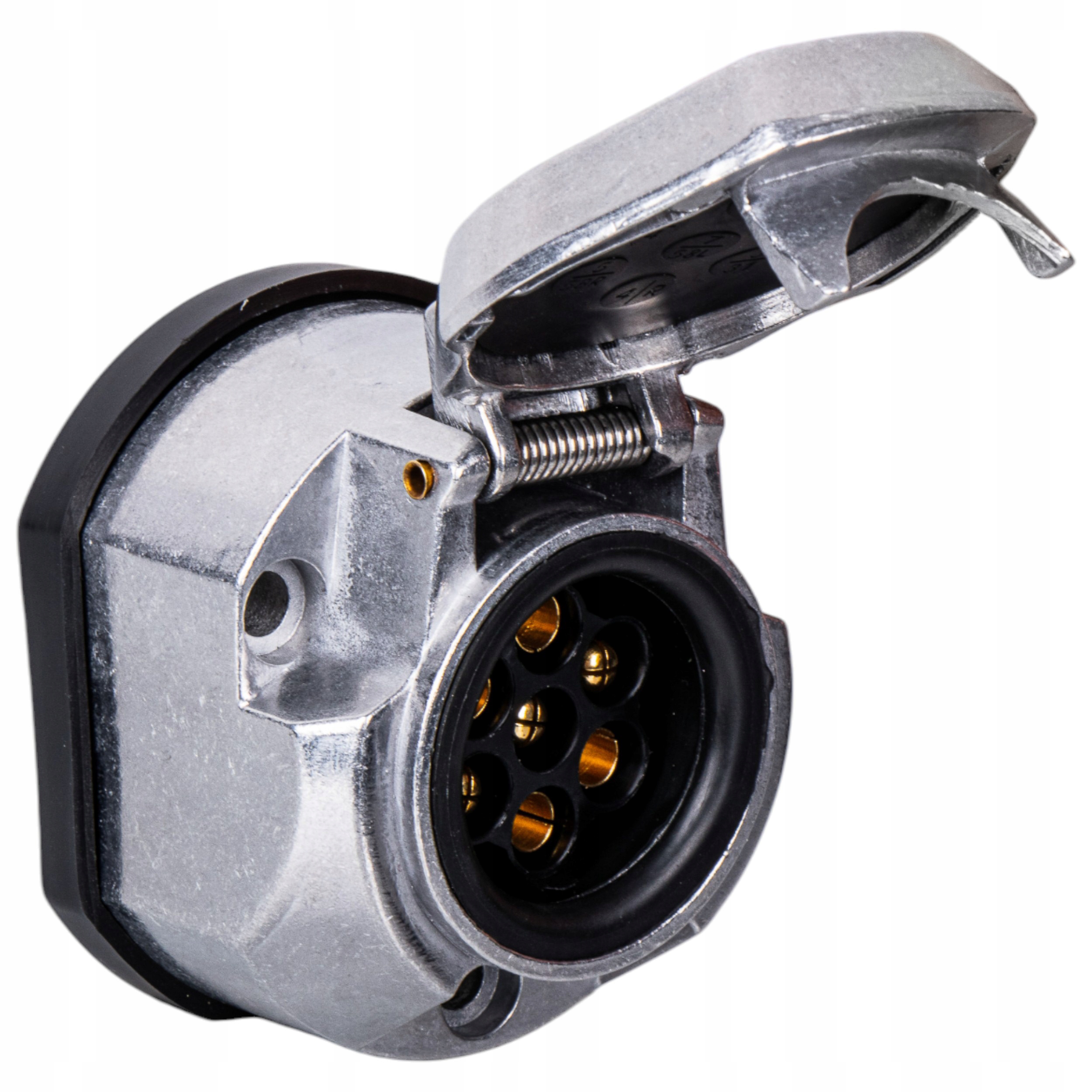 GNIAZDO PRZYCZEPY HAKA METALOWE 7/12V 7 PIN