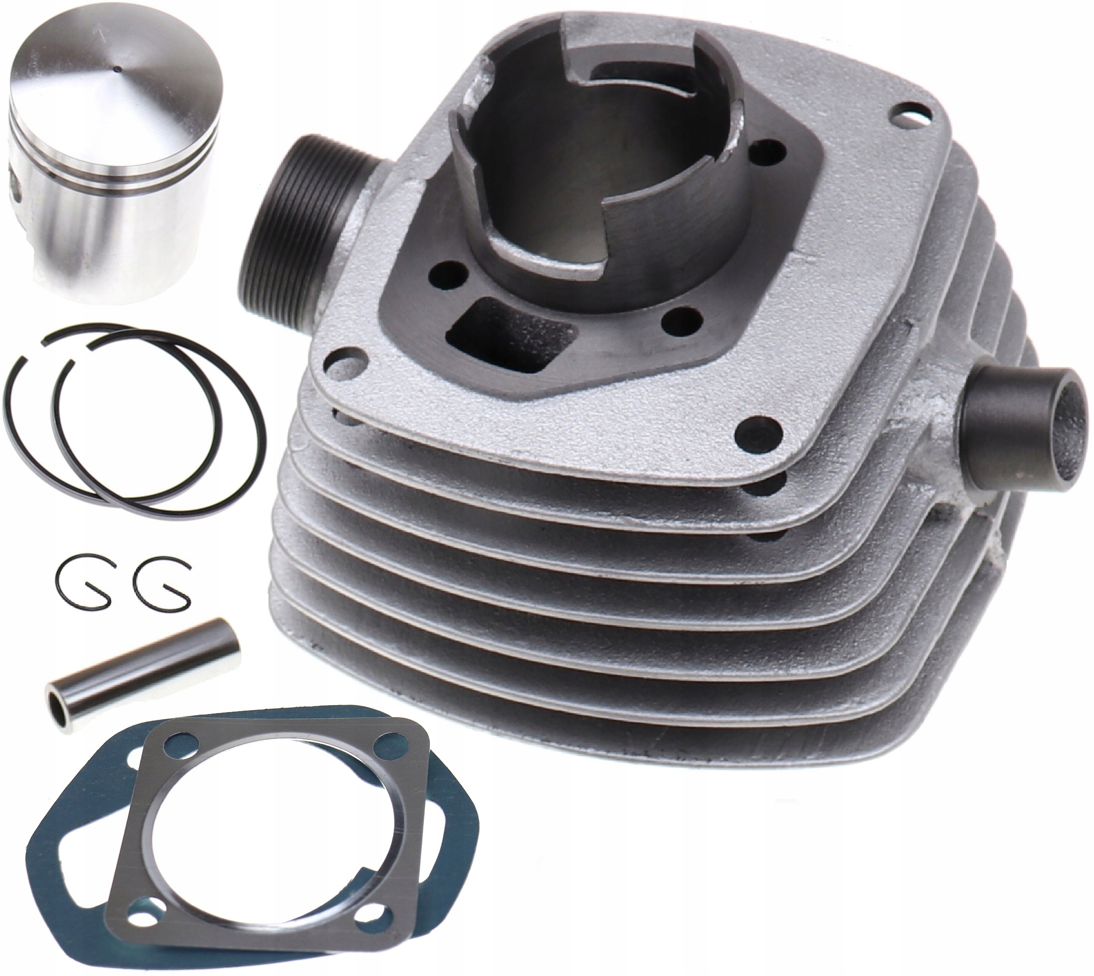 WSK 125 WFM ЦИЛИНДР ЧУГУН ПОРШЕНЬ СВЕЧА КОЛЬЦО