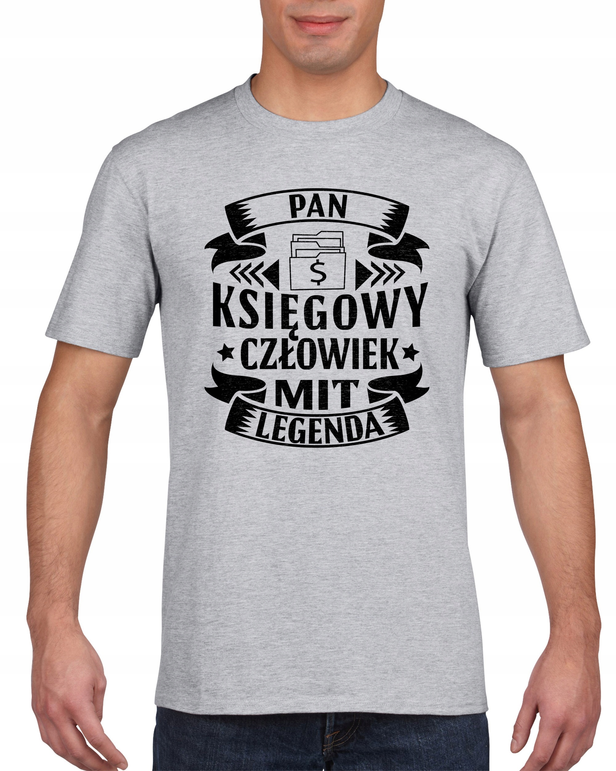 

Koszulka męska Księgowy Człowiek Mit Legenda XXL