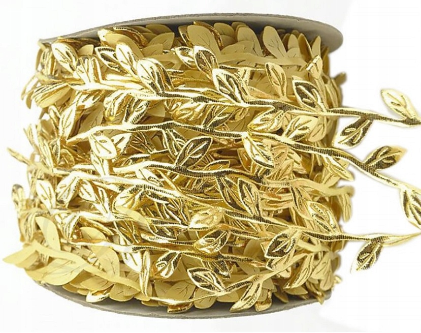 

Girlanda Złota Listki na Komunie Komunijna 10m