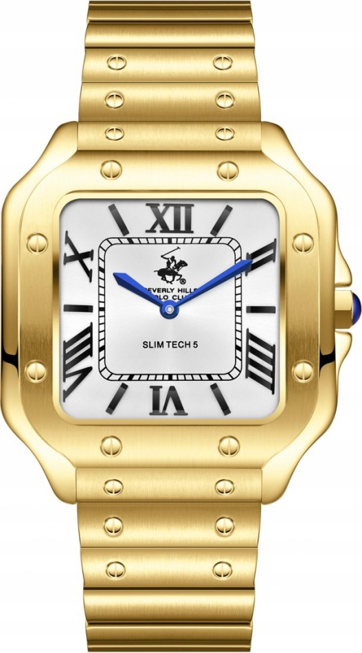 Pánské hodinky Beverly Hills BP3729X.130 zlaté fashion na dárek