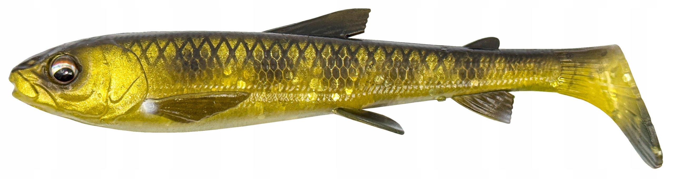 3D Whitefish Shad 12cm 14G Black Gold
