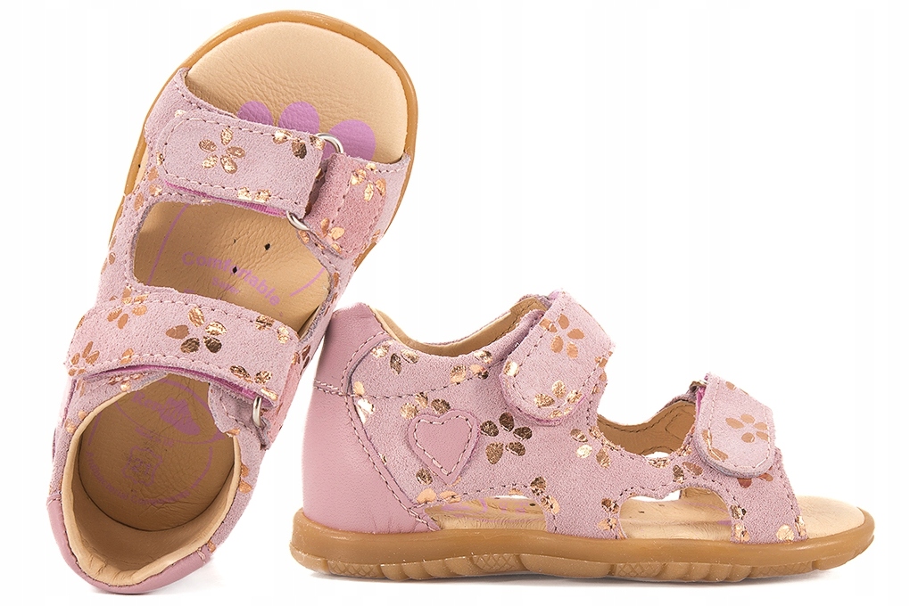 

Renbut 11-1448 Sandałki Dziewczęce Sandały róż 24