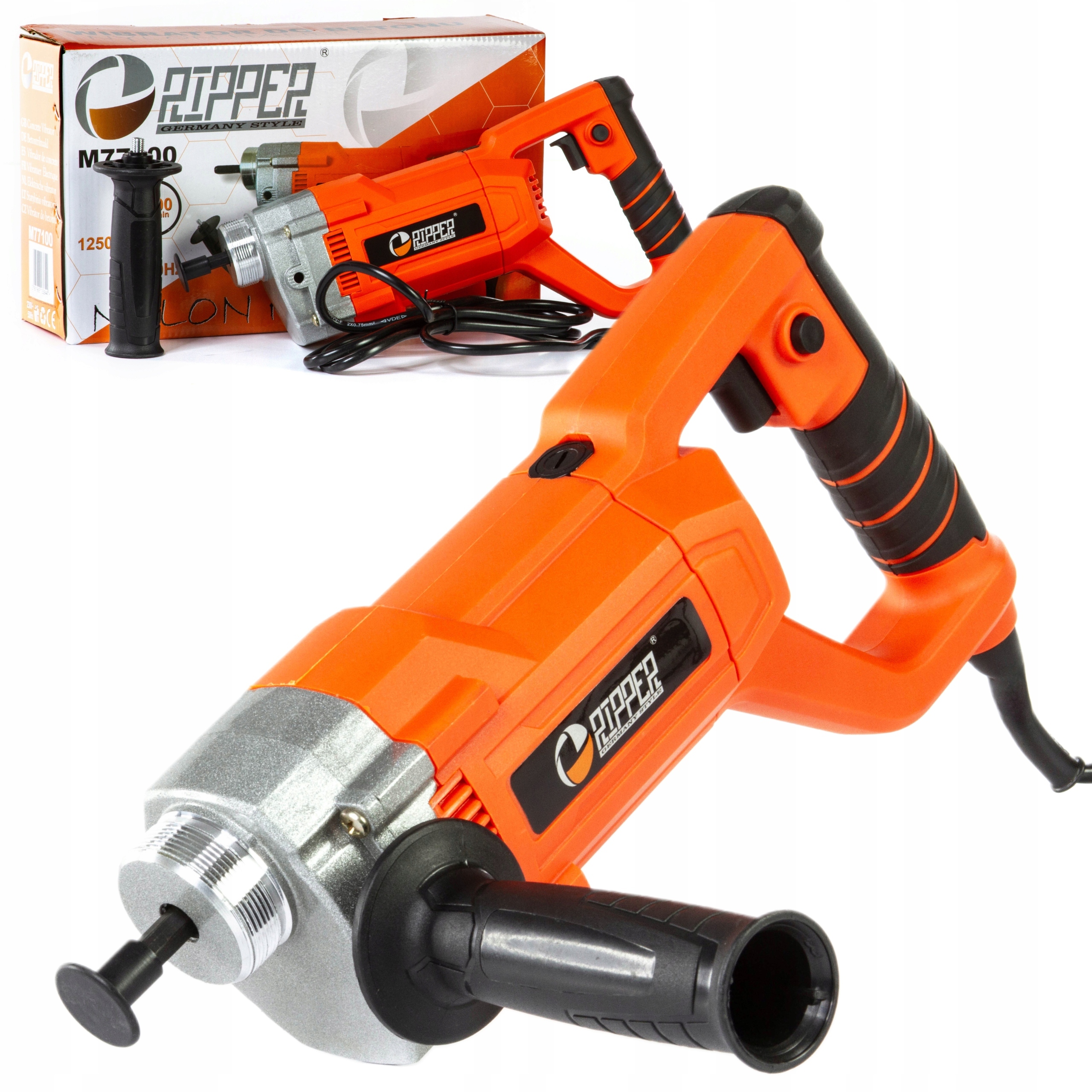 Marpol Vibrátor Pro Zahušťování Betonu Elektrický Zahušťovač 1250W 77100