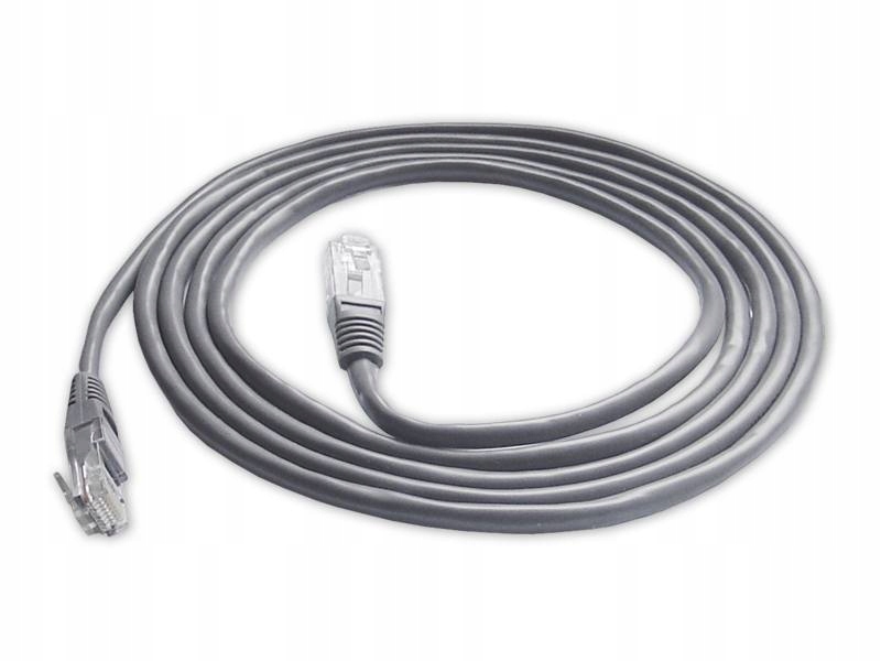 Kabel Sieciowy Patchcord Utp CAT5E 50m RJ45 szary