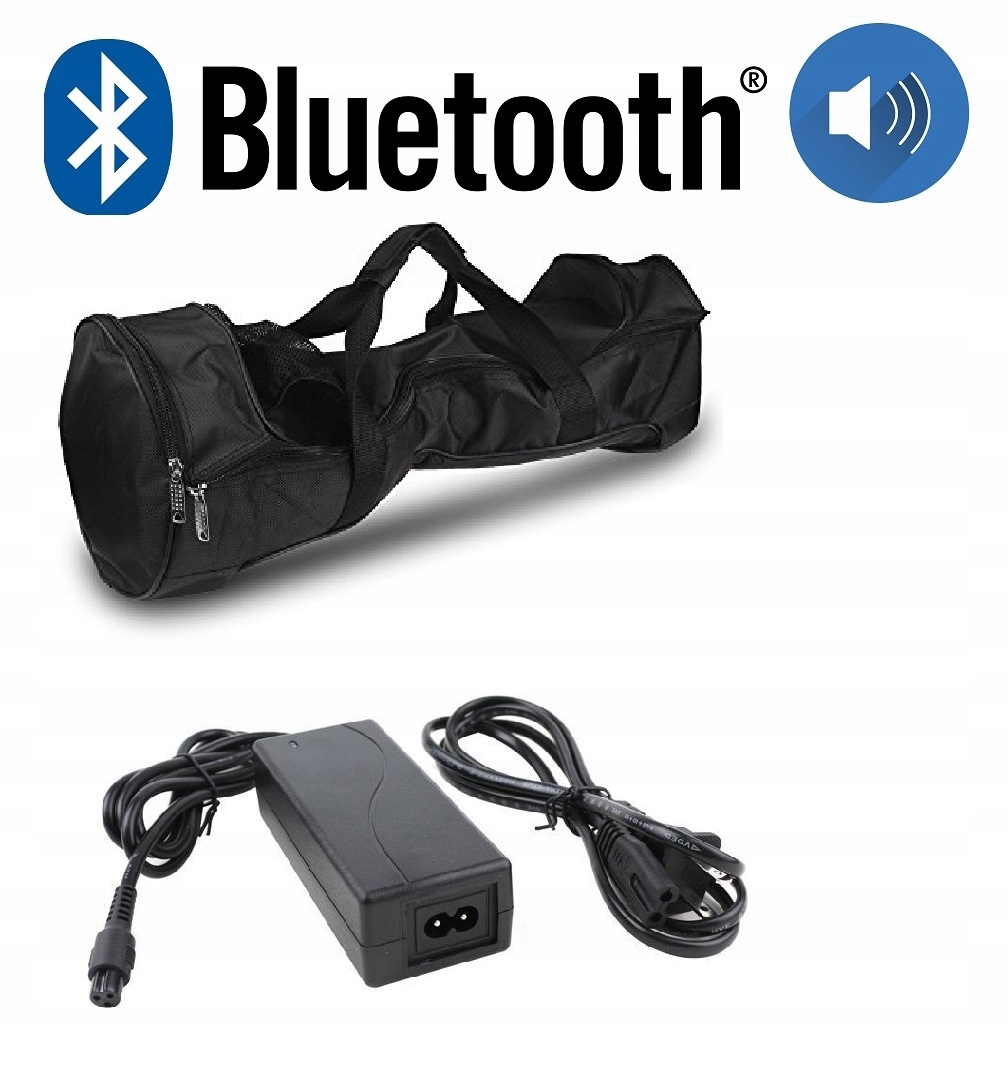 Deskorolka Elektryczna OIO z TORBĄ i ŁADOWARKĄ GŁOŚNIK, METALOWE KOŁA 1000W Model Classic