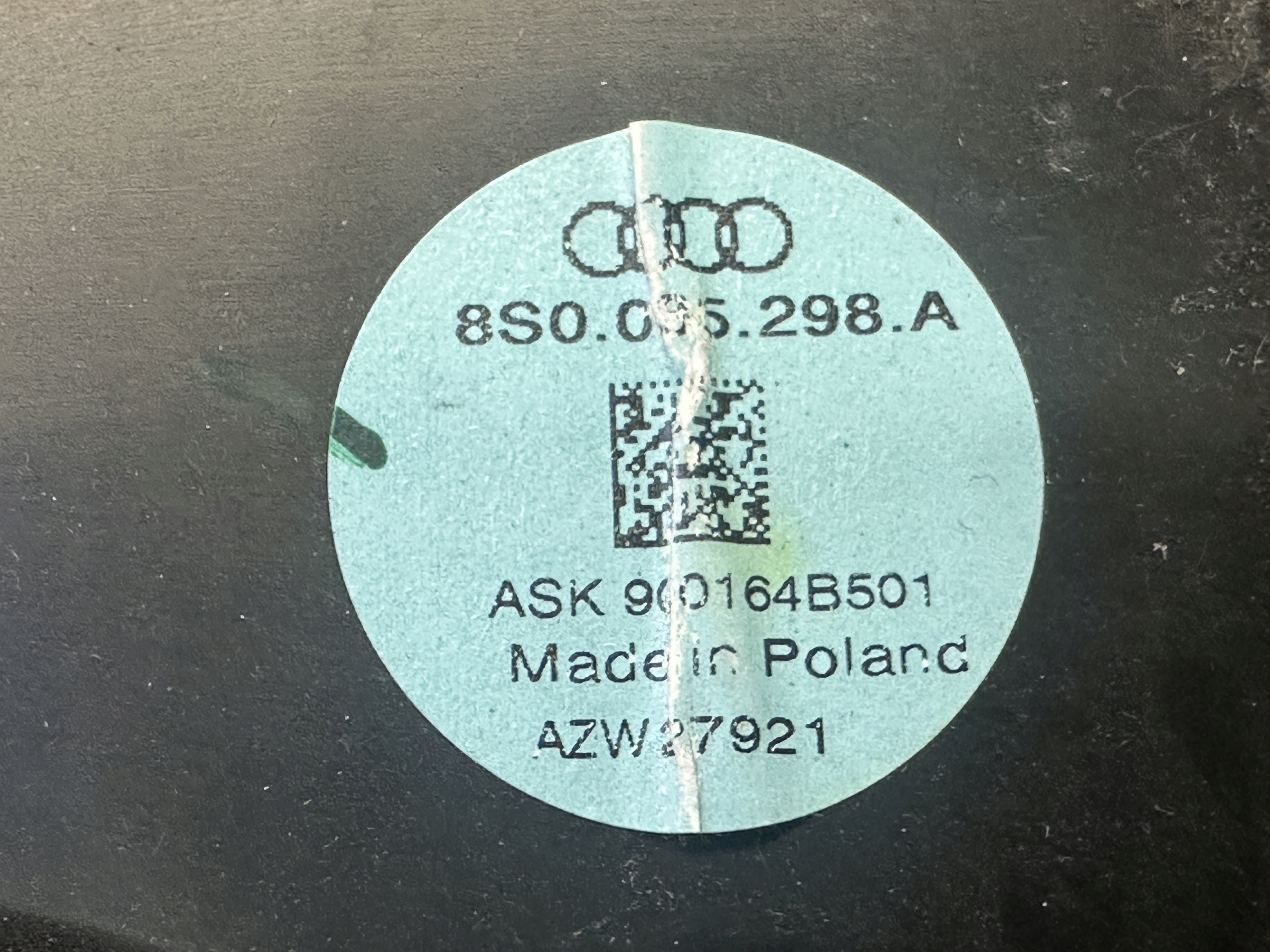AUDI TT 8S speaker door right bang OLUFSEN 8S0035298A
