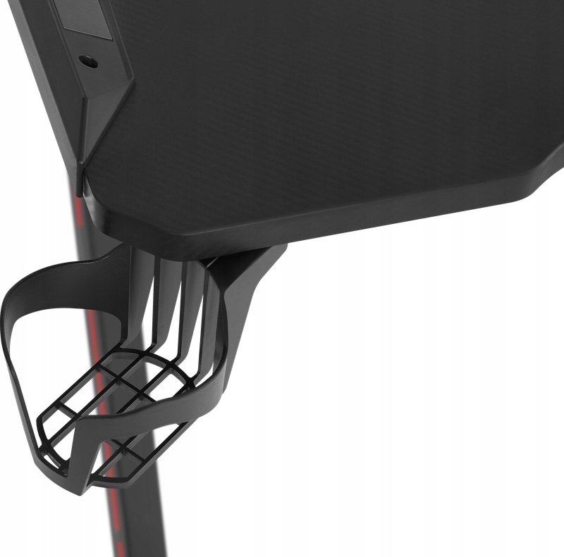 BIURKO DEFENDER IDOL RGB CZARNE GAMING — 17