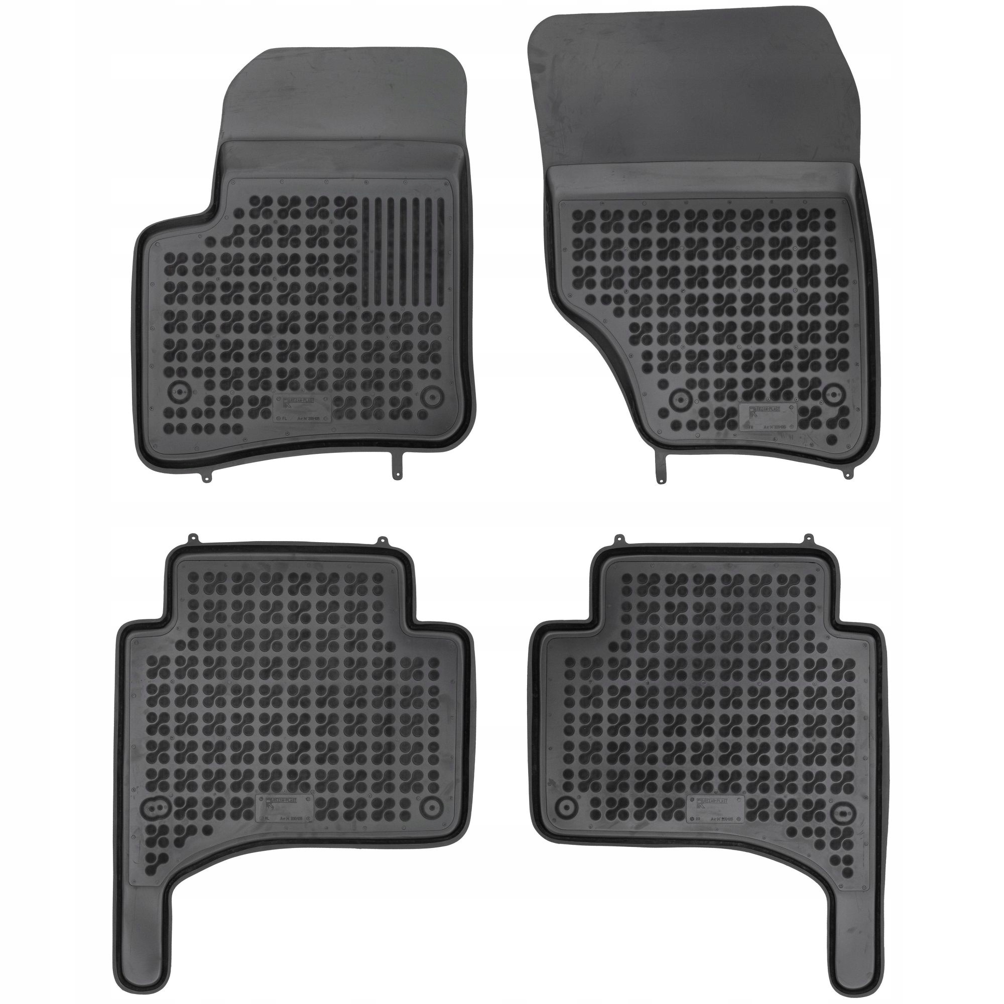 Gumové rohože Volkswagen touareg I 2002-2010