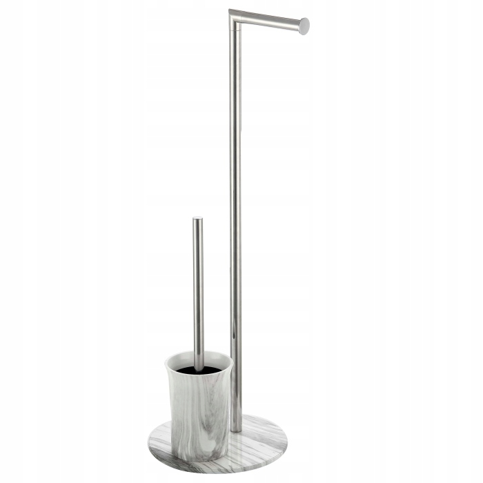 Bisk Bianco Stojan na Wc Bílý 07621