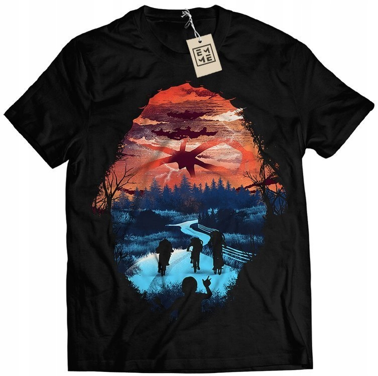 

Koszulka Stranger Things Hawkins Demogorgon S