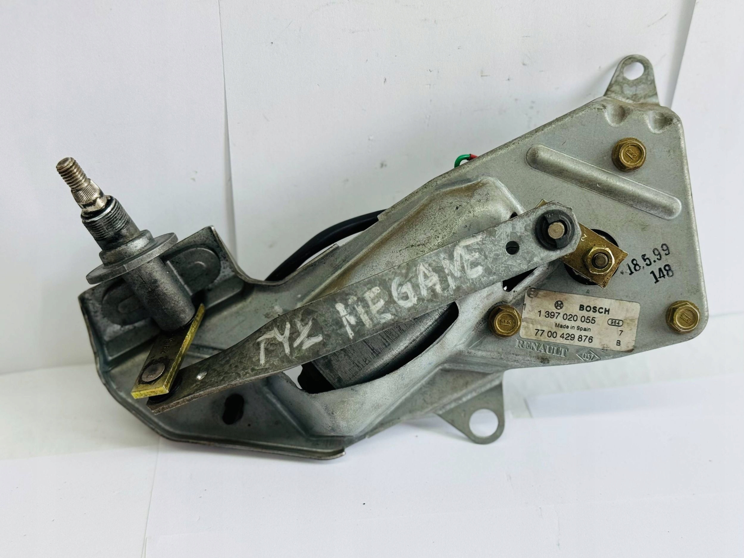 Renault Megane e 1996 Silniki tergicristalli 7700429876