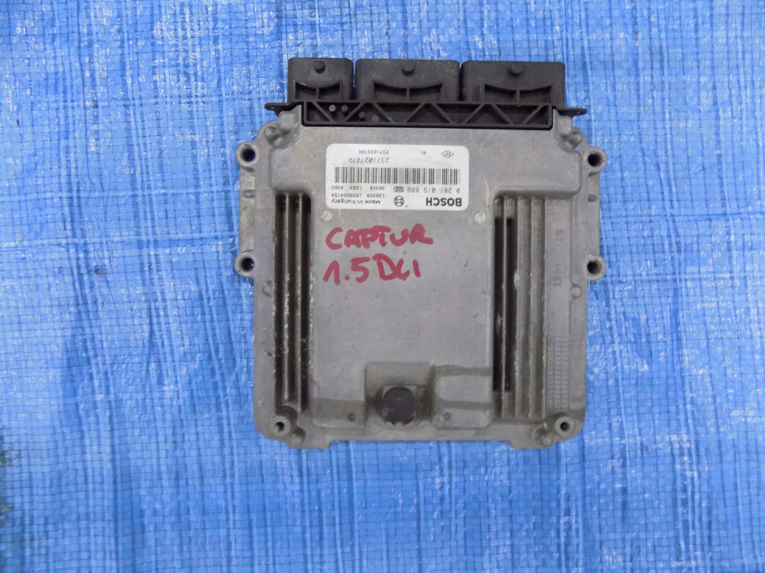 computer control unit of the engine RENAULT CAPTUR 1,5 DCI