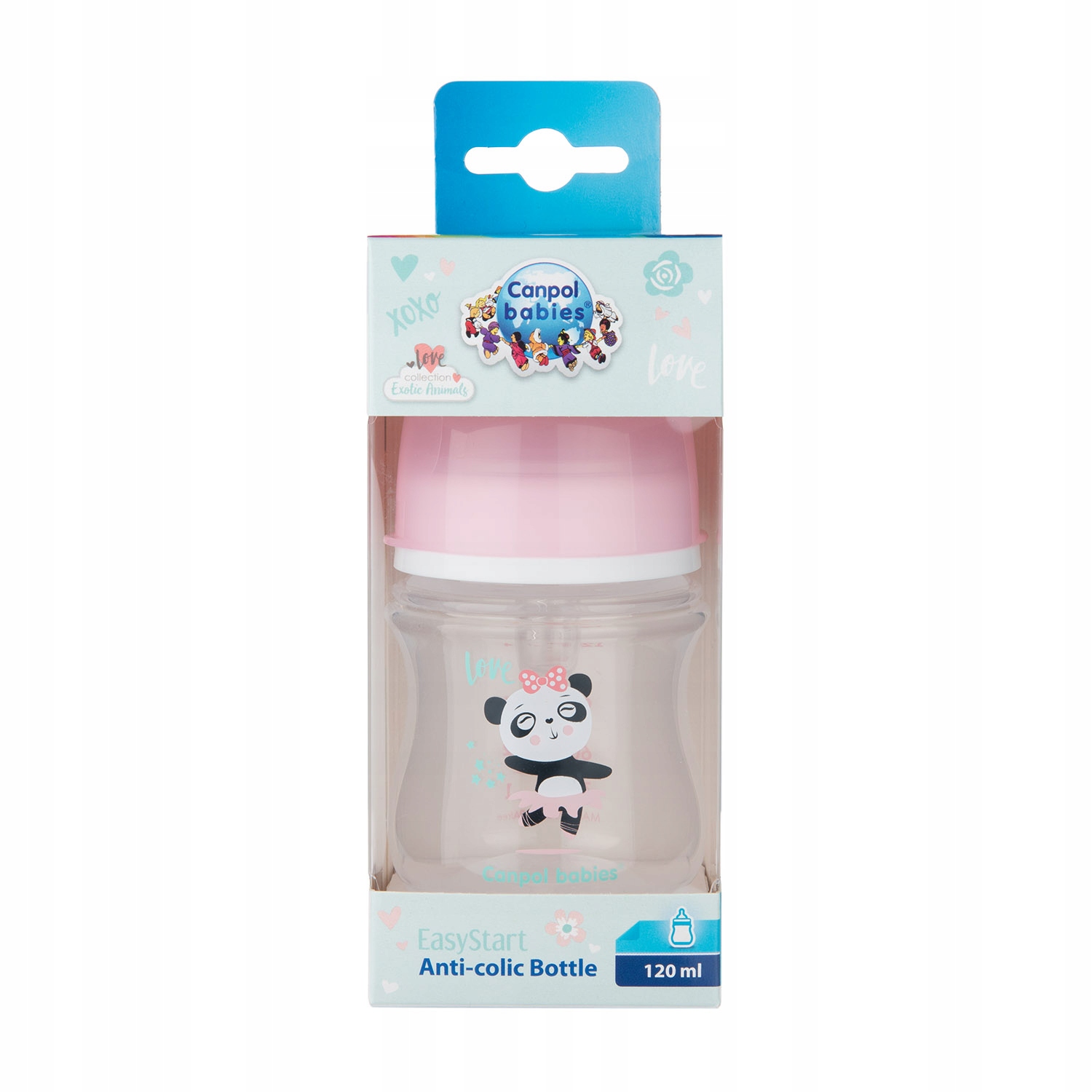 BUTELKA SZEROKA ANTYKOLKOWA 0+ M 120 ML CANPOL Marka Canpol babies