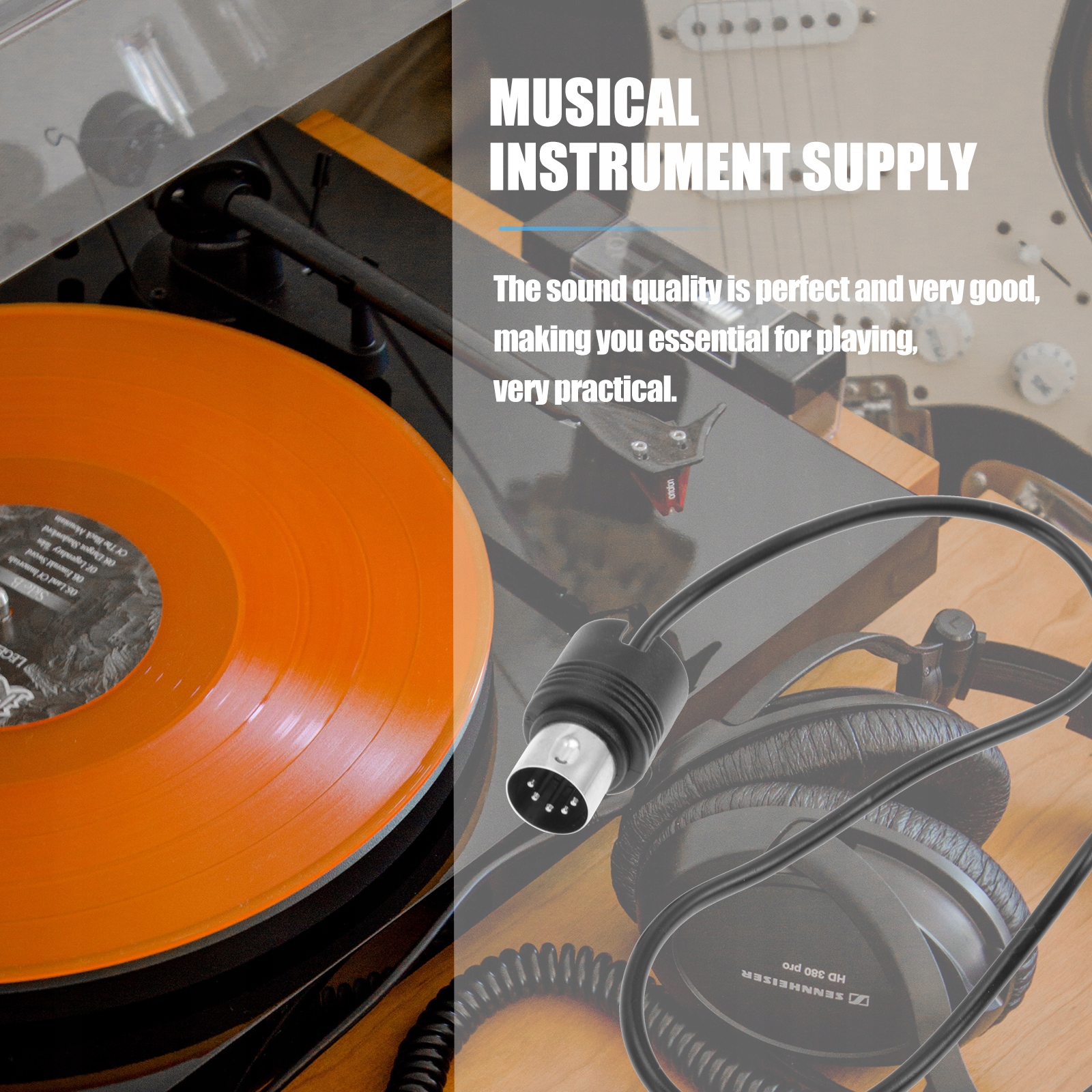 PRZEDŁUŻACZ MIDI PRZEWÓD DO INSTRUMENTÓW MUZYCZNYCH Model 40950588