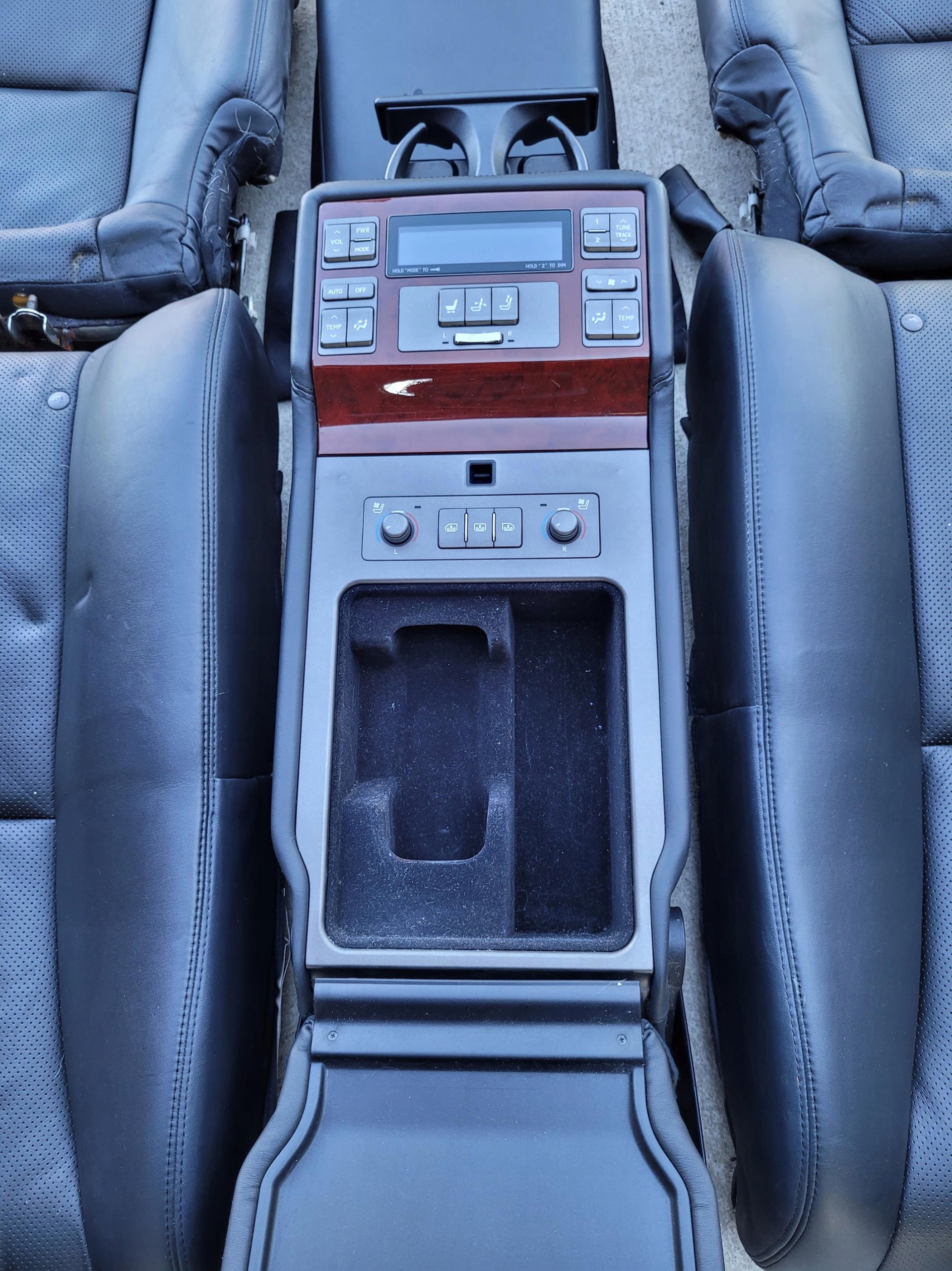 seat rear part rear armrest LEXUS LS 460 IV LB20
