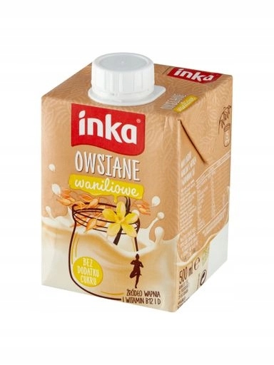 Levně 5 x Inka Vanilkový ovesný nápoj 500 ml