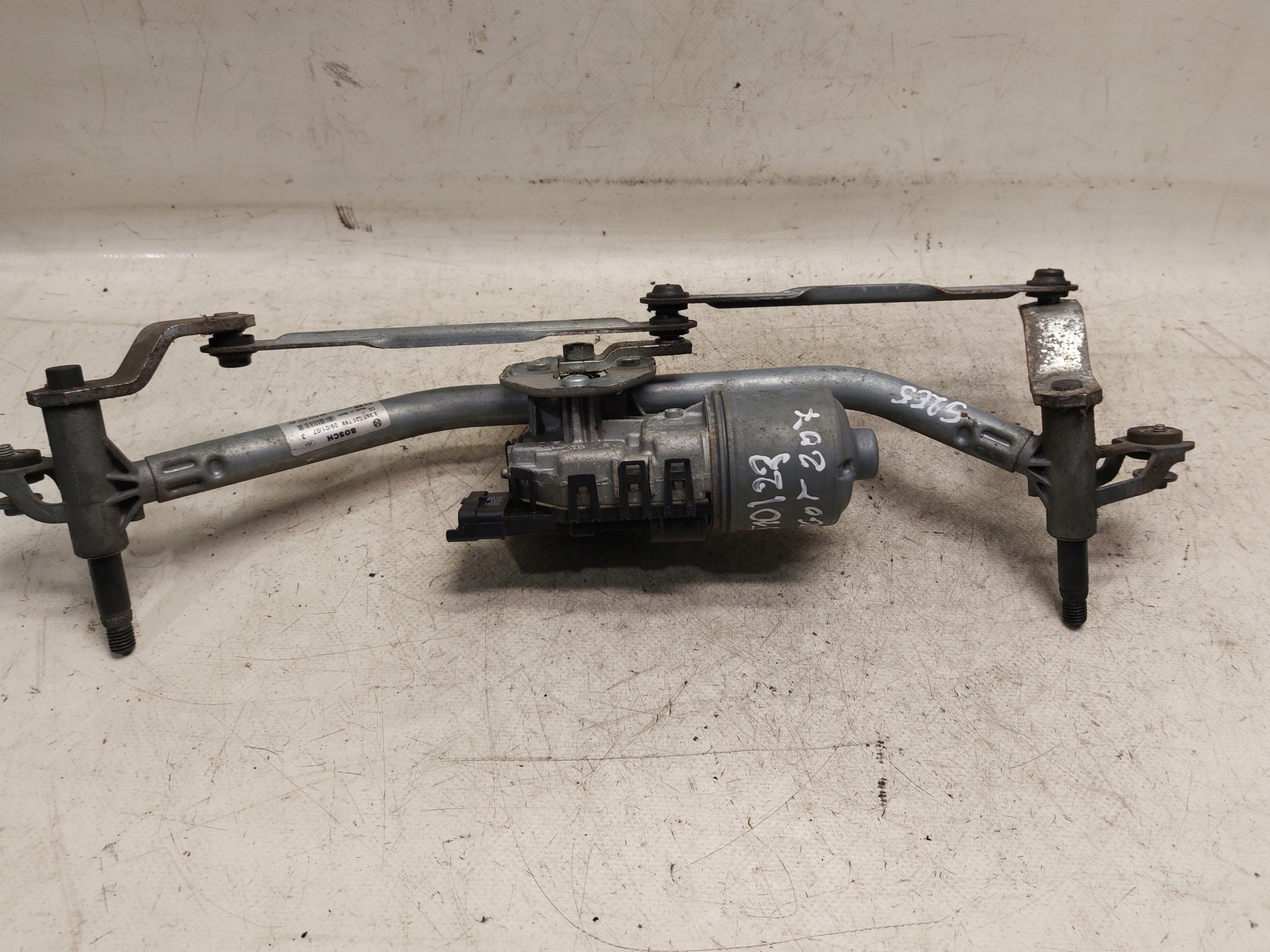 wiper mechanism front PEUGEOT 207 HB