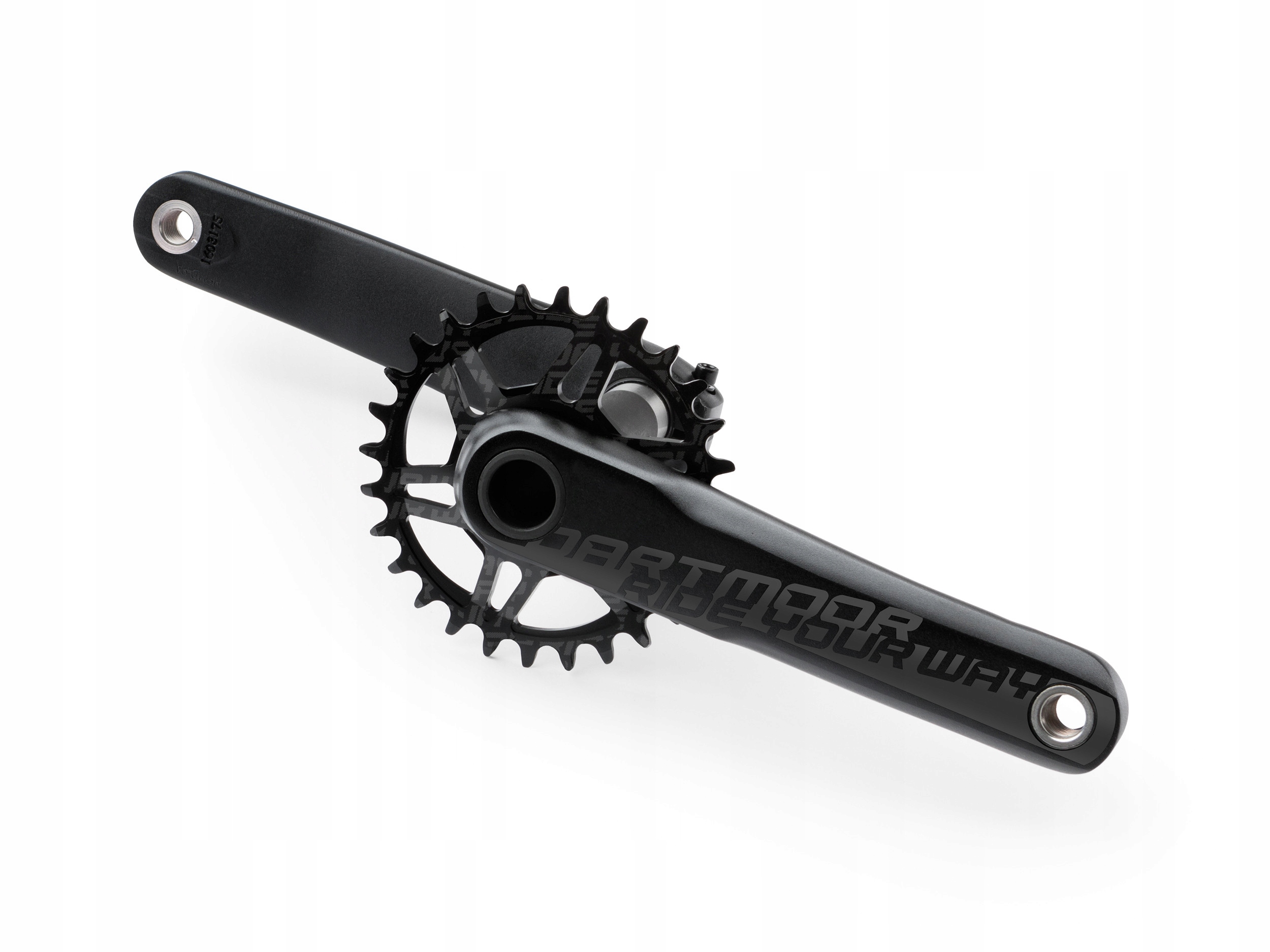 Korby Dartmoor Mtb Tribe Hollow Direct Mount 175 mm s dutými rameny, černé