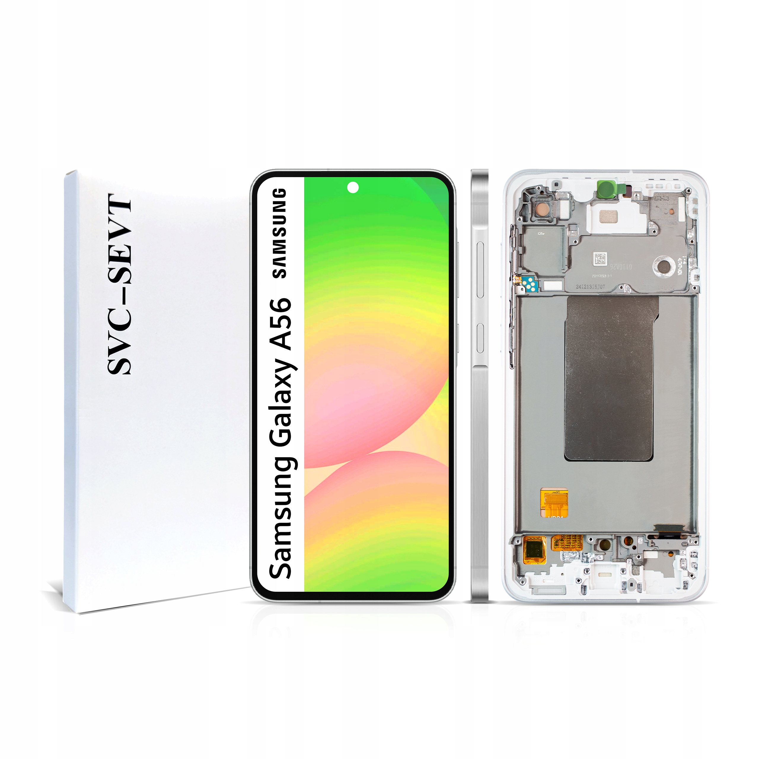 Displej s rámčekom pre Galaxy A56 Originál Zila Display Panel LCD