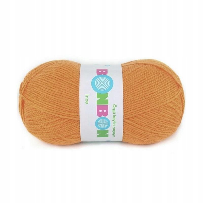 BonBon Ince 100% Akryl Nako 100g 98415 złoty