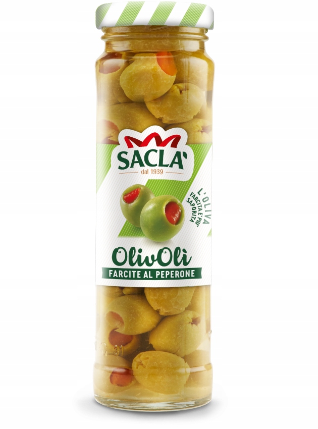 

Sacla OlivOli Farcite al Peperone oliwki z papryką