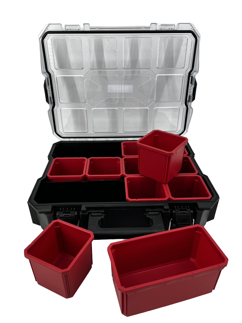 Keter Skrzynka narzędziowa walizka z Wyjmowanymi Pojemnikami Mocna