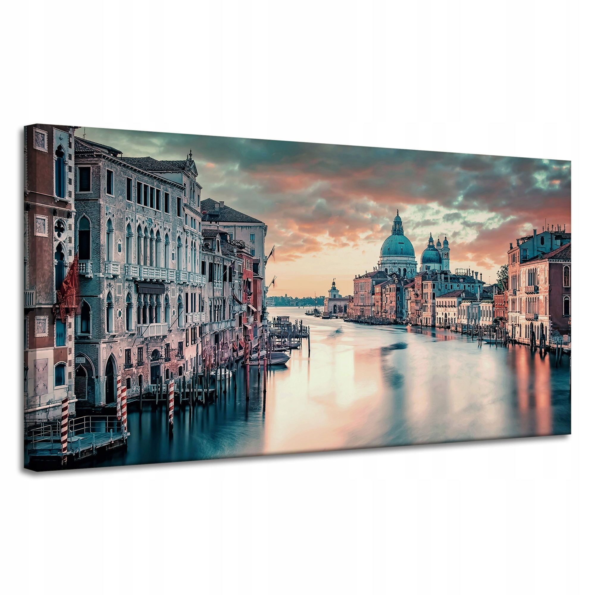Obraz Canvas Architektura Benátky Kanál 120x60 cm