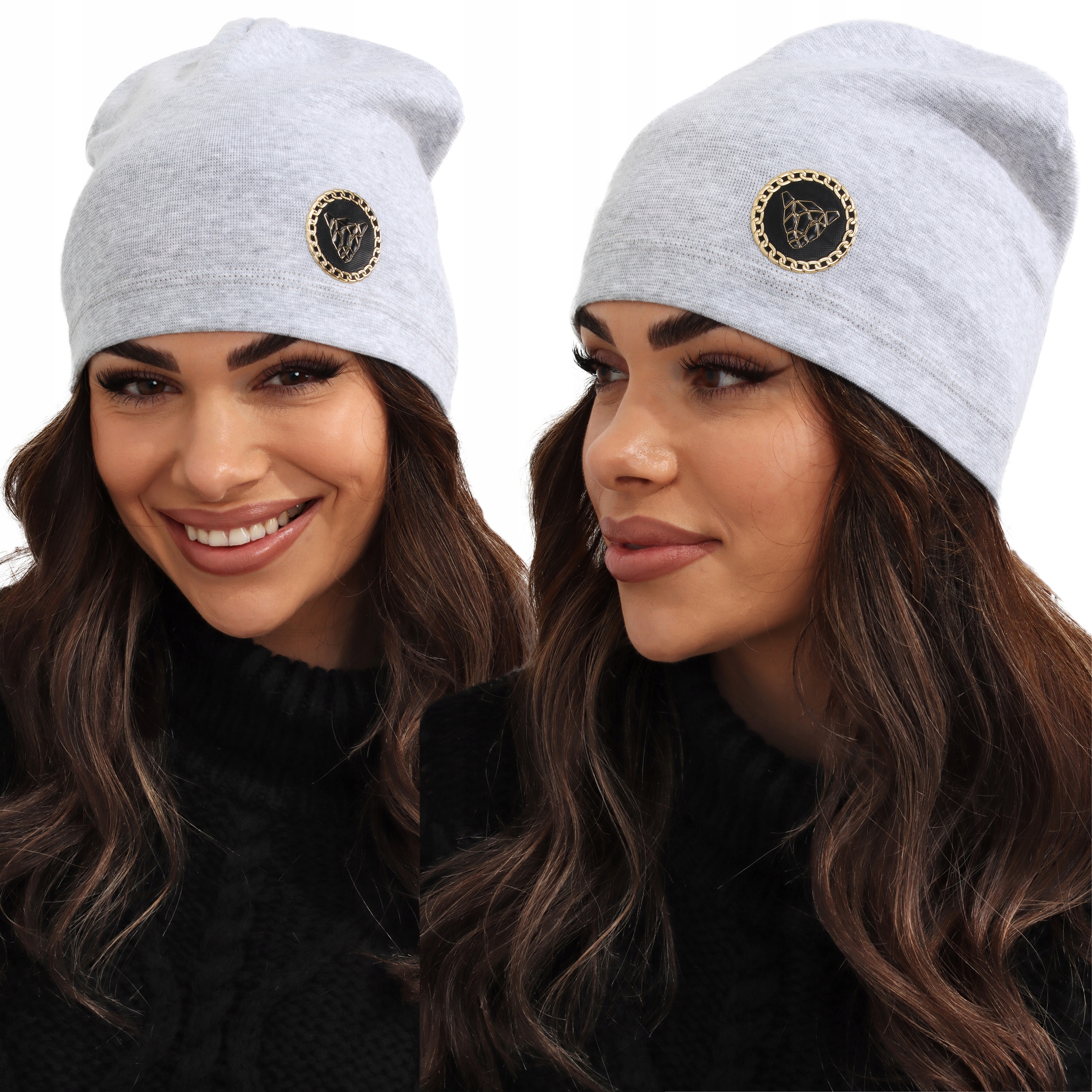 

Czapka Damska Beanie Sportowa Cienka Modna Wiosna