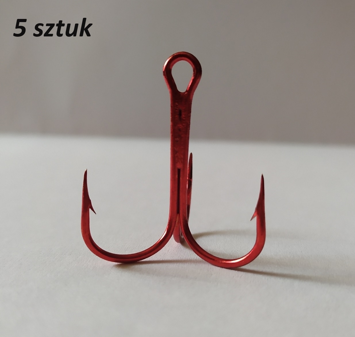 Kotwiczki Mustad 35647R (czerwone) roz.4 5 sztuk
