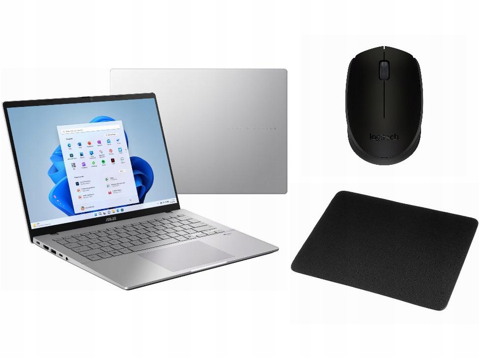 Laptop Asus Windows 11 Home Intel Core 5 Stylowa Myszka Podkładka