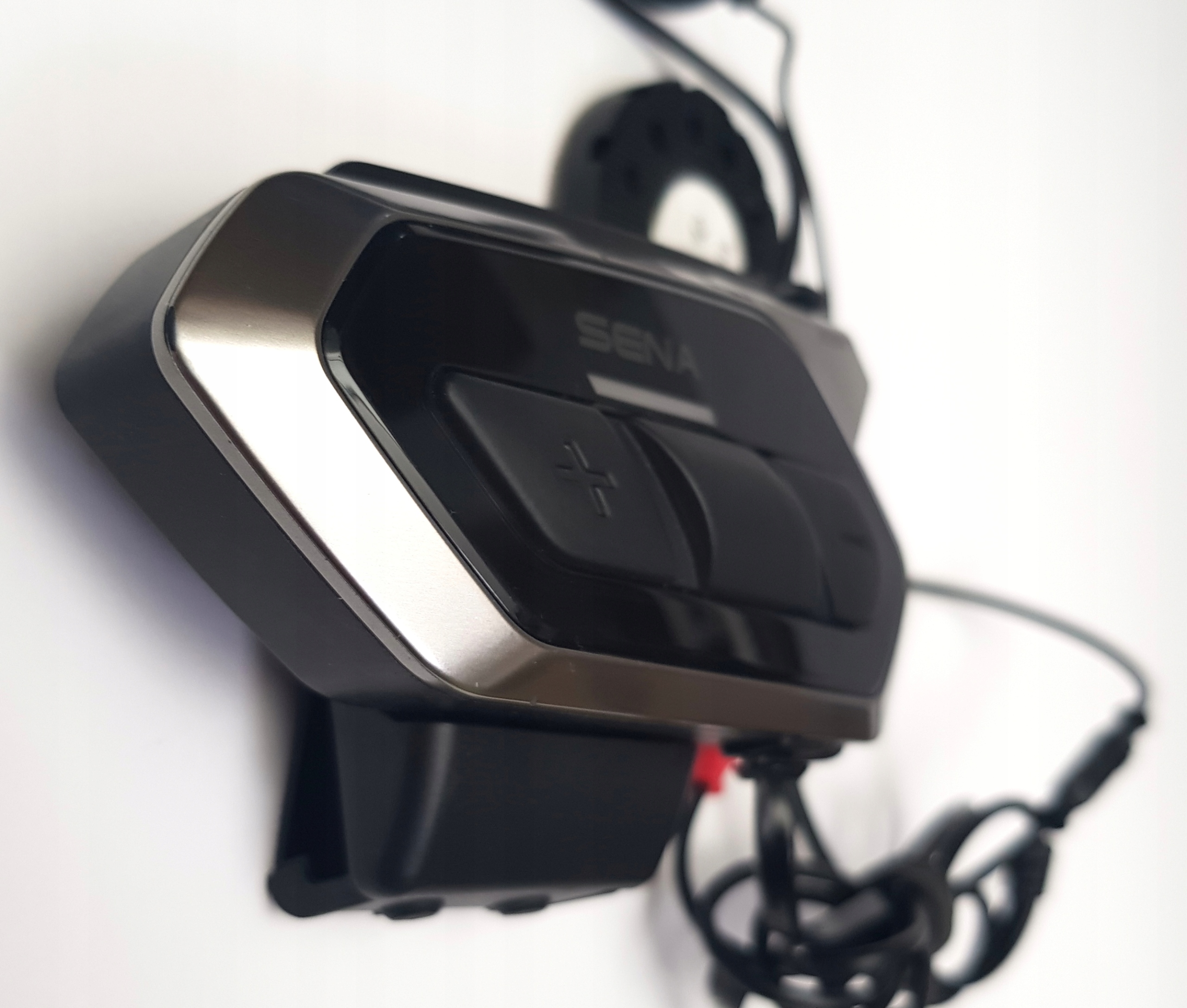 Intercom Motocyklowy Sena 50R MESH 2000m FM Interkom zestaw bluetooth 2km Parowanie z interkomem innej marki tak