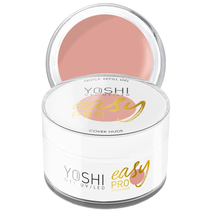 Yoshi Stavební Gel Easy Pro Gel Uv/led 50 ml Cover Nude