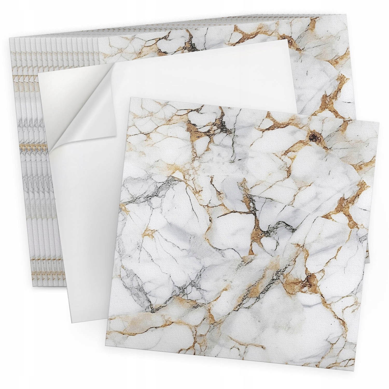 Balíček Pvc vinylových dlaždic 20 ks 20x20 cm Elegantní mramorový vzor