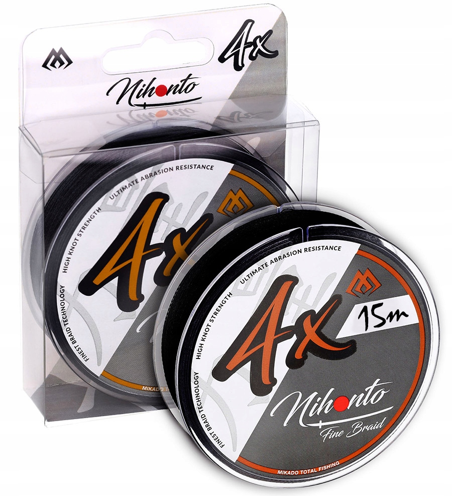 Plecionka Mikado Nihonto Fine Braid Czarna 15m 0,06mm 3,25kg WrocłaW