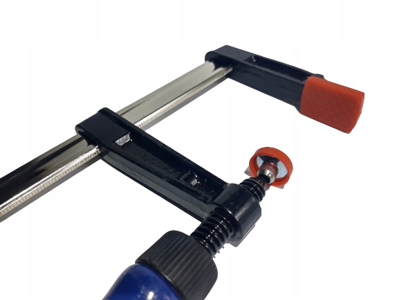 

Ścisk Stolarski 80x300mm Zacisk typF śrubowy mocny